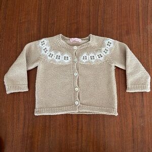 La Coqueta merino wool cardigan